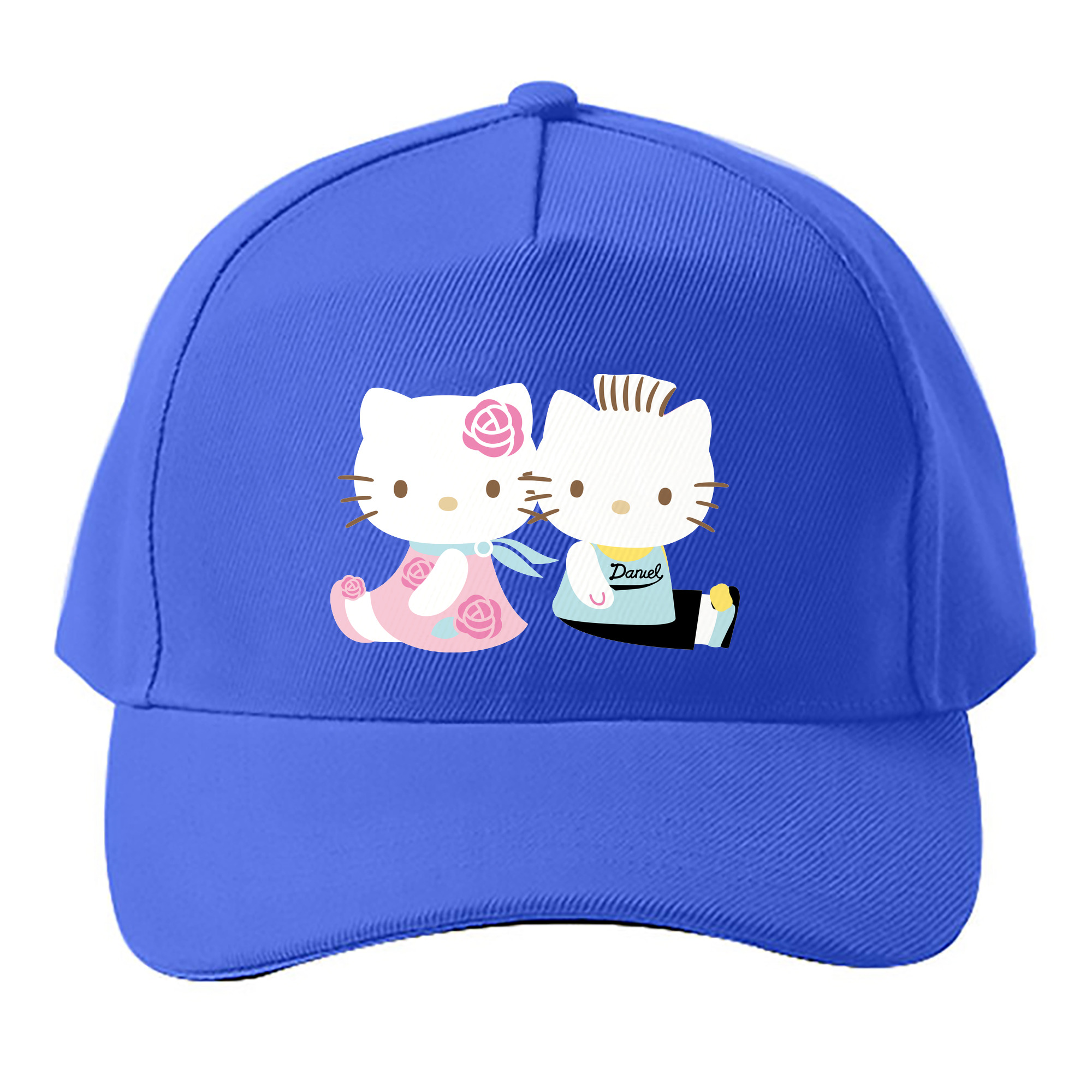 （画像用） Hello Kitty ハローキティ ベースボールキャップ 綿100％ 男女兼用 帽子 スポーツ